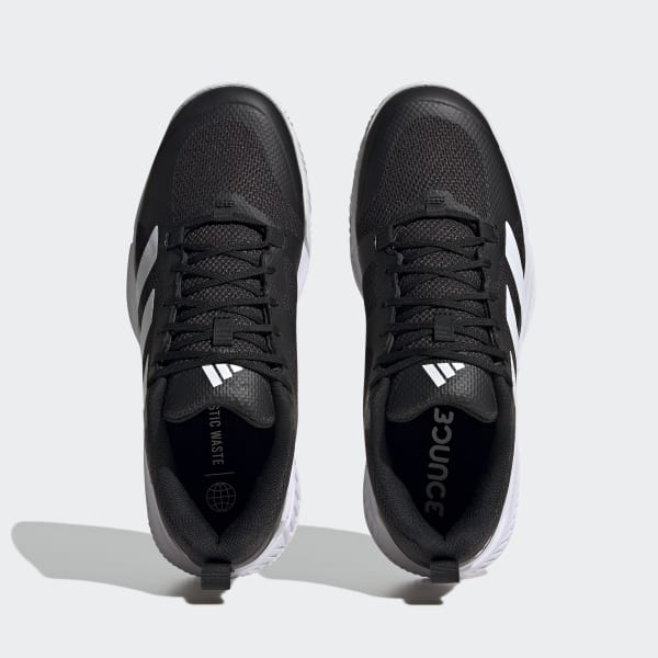 adidas Court Team Bounce 2.0 Shoes - Black, Men's Training