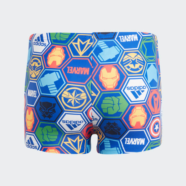 Blue adidas x Marvel's Avengers Swim Boxers