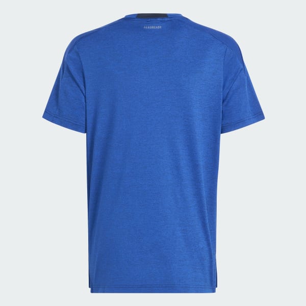 Blauw Training AEROREADY Heather T-shirt Kids