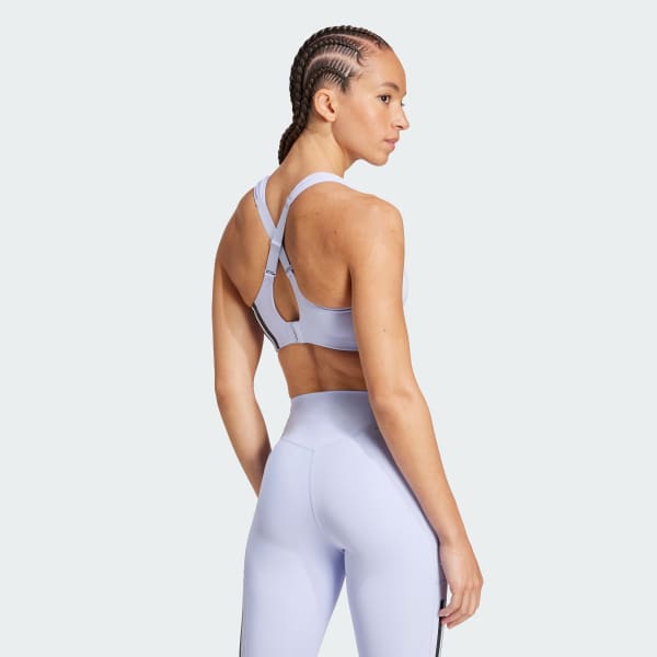 Purpura Top Deportivo TLRD Impact Training Soporte Alto