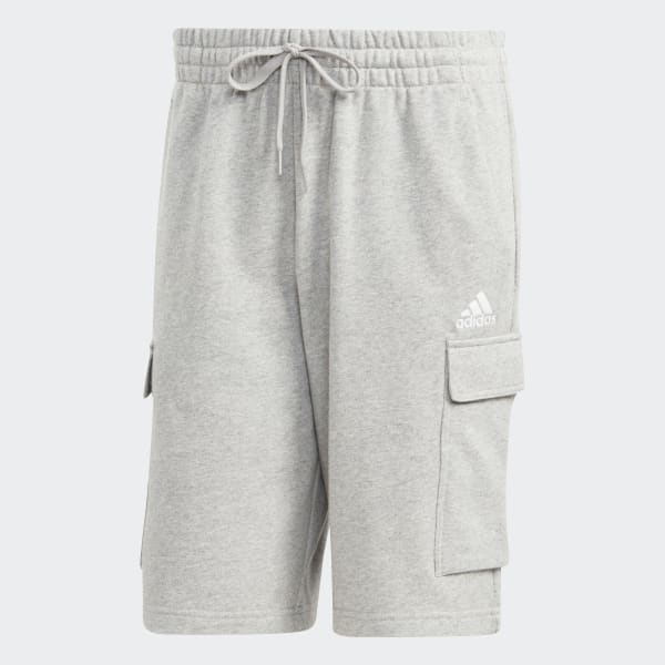 Grau Essentials French Terry Cargoshorts