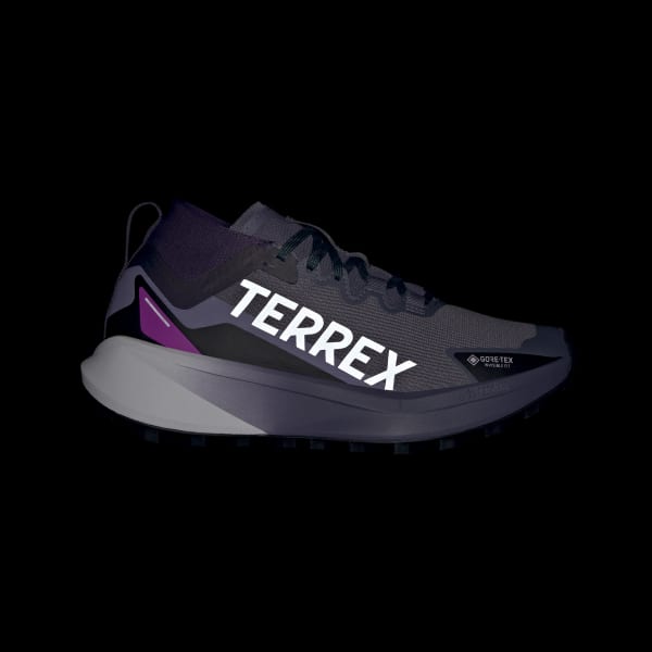 adidas Terrex Agravic GTX Trail Running Sneakers - Purple