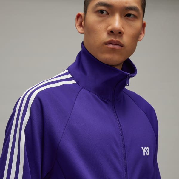 adidas Y-3 3-Stripes Track Top - Purple | Free Shipping with