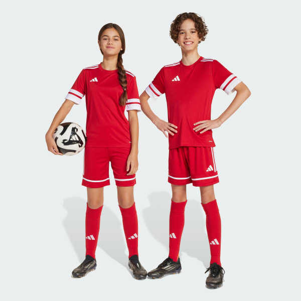 Rojo Shorts SQ 25 para Niños