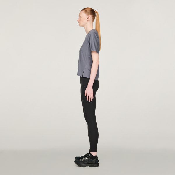 Black W RUN LEGGINGS