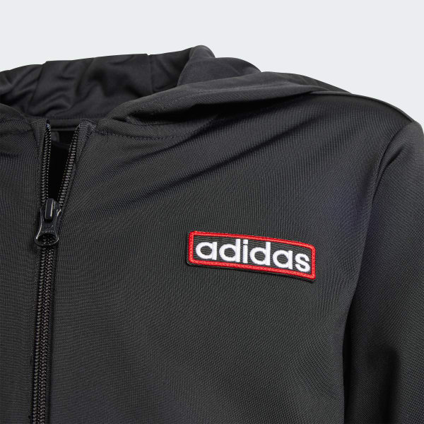 Μαύρο Adibreak Full-Zip Hoodie