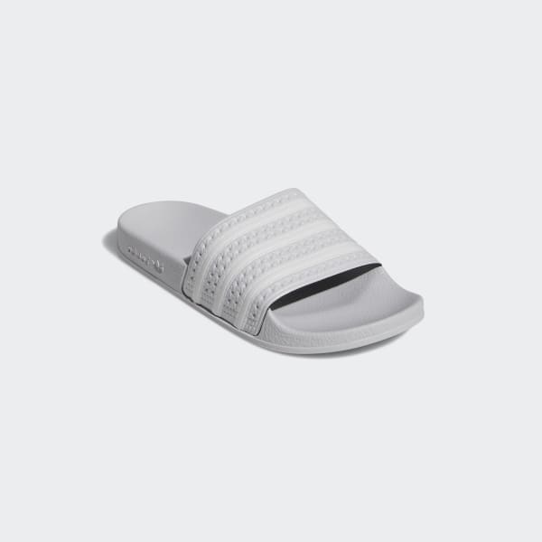 adidas white slides womens