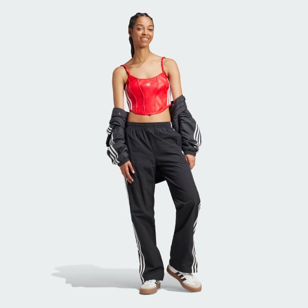 Black adidas Originals Woven Track Pants