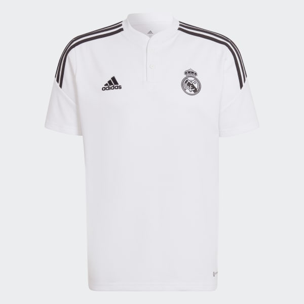 Branco Camisa Polo Real Madrid Condivo 22 II896