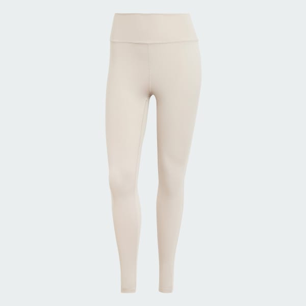 Beige All Me Essentials Full-Length Leggings