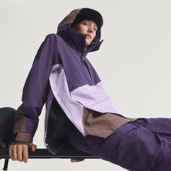 adidas Terrex Xploric 2 Layer Lined CLIMAPROOF Anorak - Purple