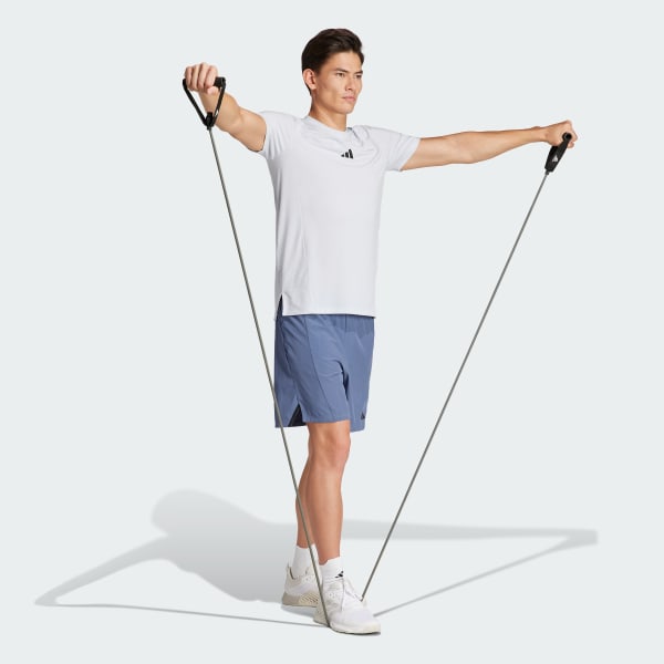 Blue Designed for Training Workout Tee