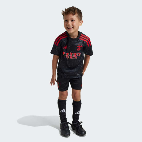 Μαύρο Benfica 24/25 Away Mini Kit