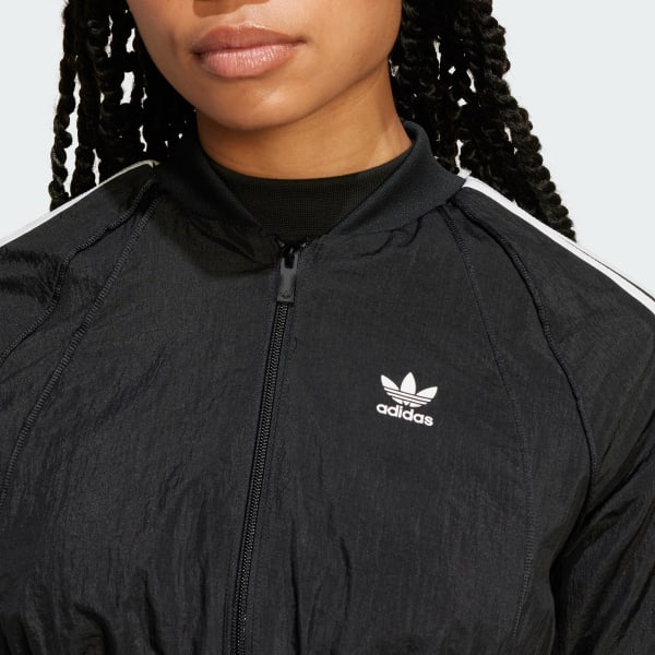 adidas Slim Crop Track Top Black adidas Turkiye