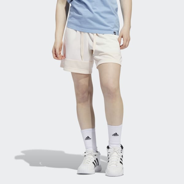 White Candace Parker Shorts