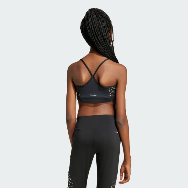 Noir Brassière Train Essentials Glam Print Enfants