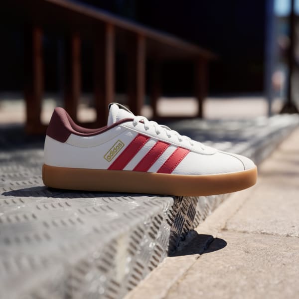 White VL Court 3.0 Shoes
