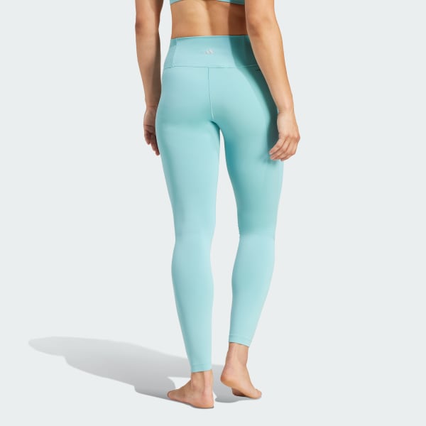 Adidas turquoise leggings sales