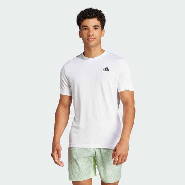 Adidas tennis logo t shirt online