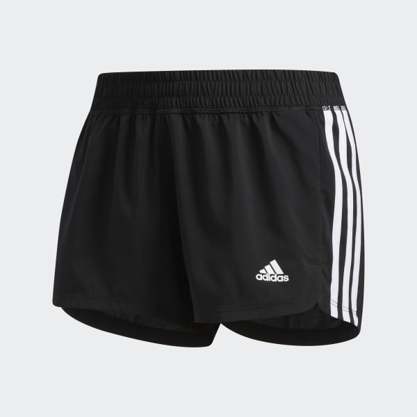 adidas black womens shorts