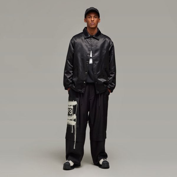 アディダス Y-3 GRAPHIC COACH JACKET - ブラック | アディダス