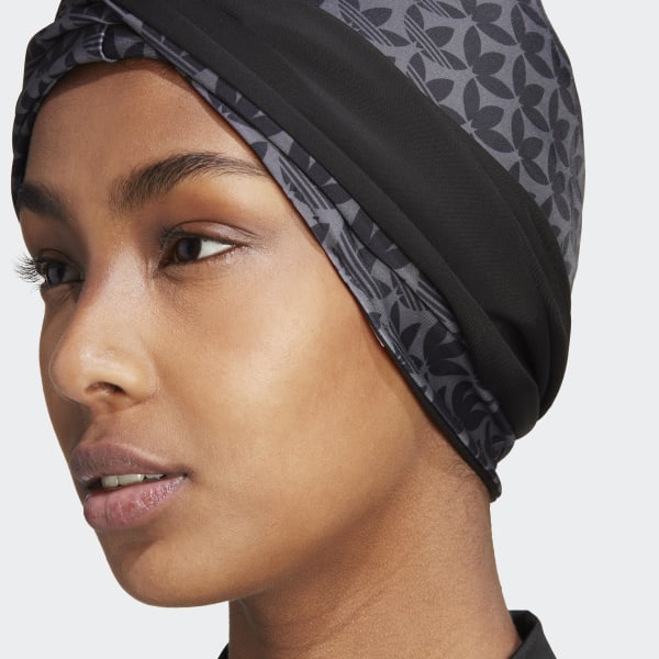 adidas Originals Monogram Turban - White, Women's Swim