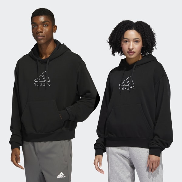 adidas Marvel Black Panther Graphic Hoodie - Black | Unisex Training ...