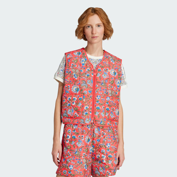 Rod adidas Originals x Liberty London quiltet vest