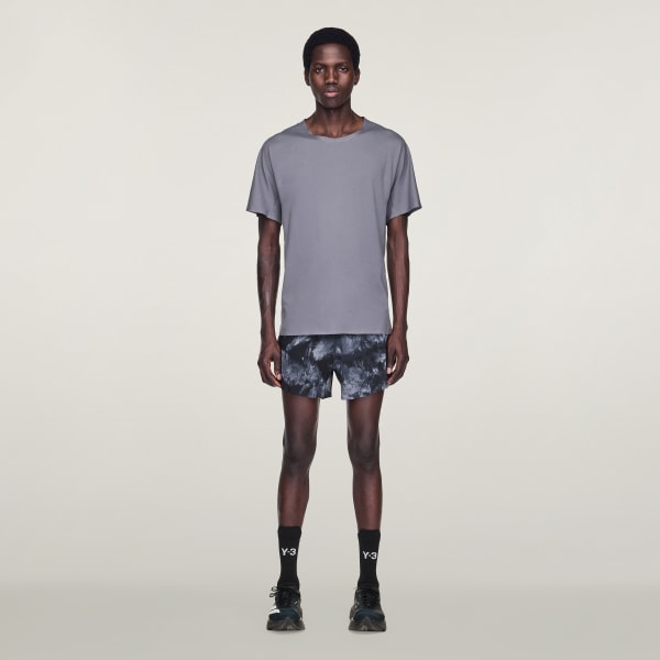 Black Y-3 AOP Running Shorts