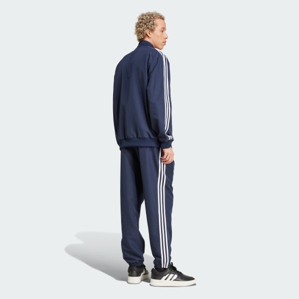 Blue 3-Stripes Woven Track Suit
