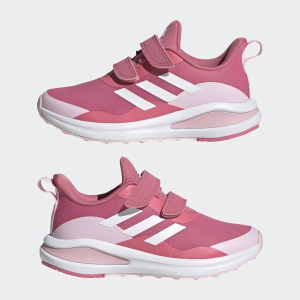 Pink FortaRun Double Strap Running Shoes LSQ90
