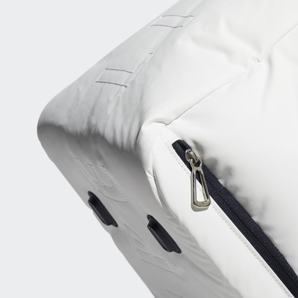 White Primegreen Polyurethane Duffel Bag EMH85