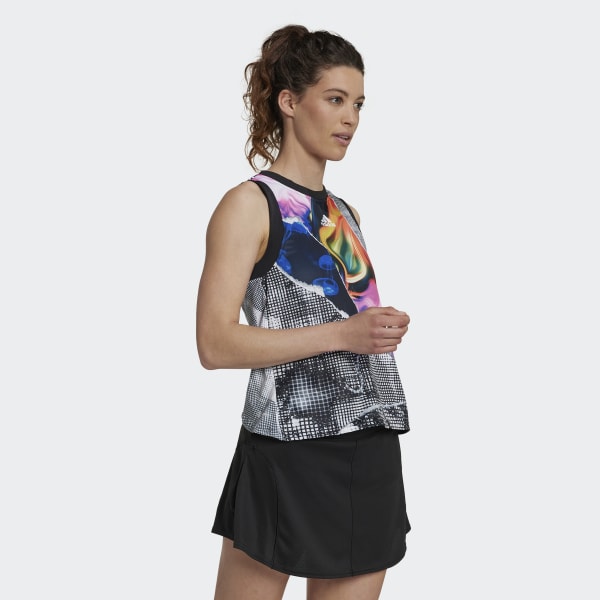 Hvit Tennis US Series Match Tanktopp VT890