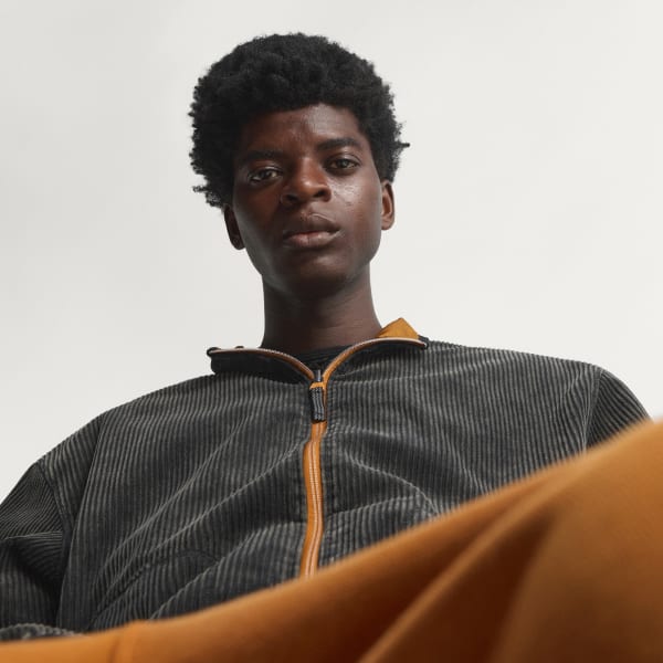 ADIDAS EQUIPMENT REVERSIBLE CORDUROY JACKET - Brown | Free