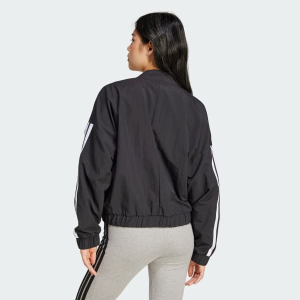 adidas Essentials 3-Stripes Lifestyle Woven Bomber Jacket