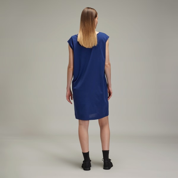 Blue Y-3 Tee Dress
