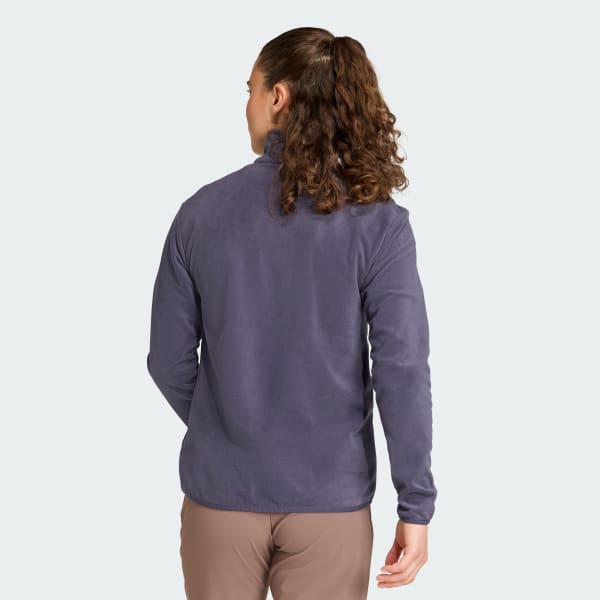 Azul Chamarra Multi Essentials 1/2 Zip Felpa