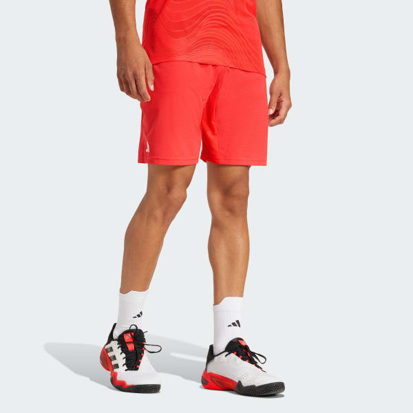 Rojo Shorts Ergo para Tenis