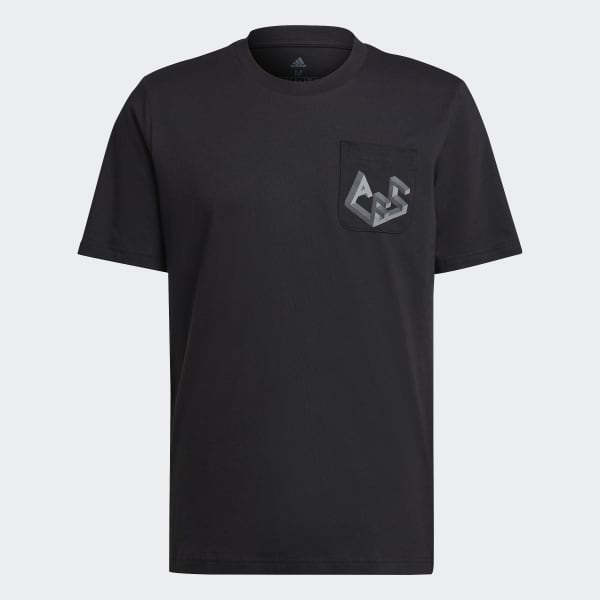 Svart Arsenal Graphic T-skjorte MIP49