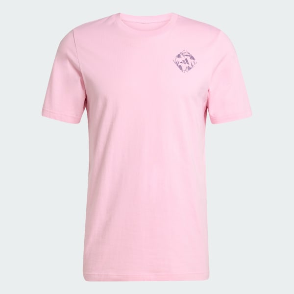 Rosa Playera estampada House of Tiro Tulip