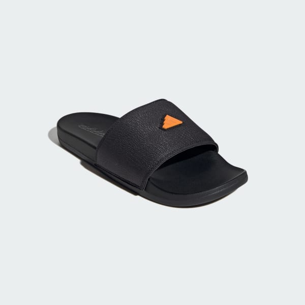 Black Adilette Comfort Slides