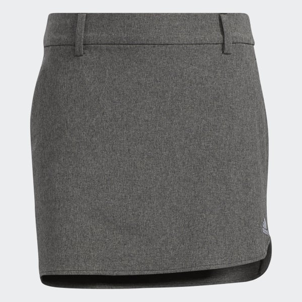 Grey 3-Stripes Slit Detail Skirt BZ850