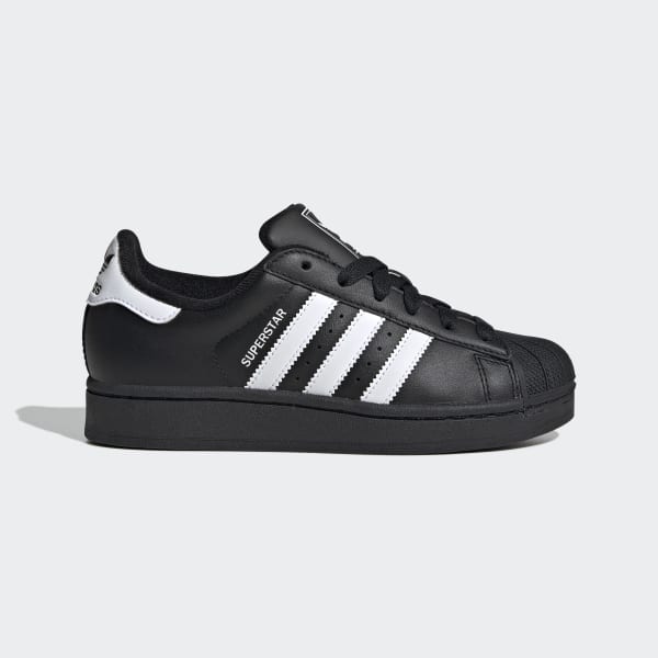 adidas Superstar II Shoes Kids - Black | Free Shipping with