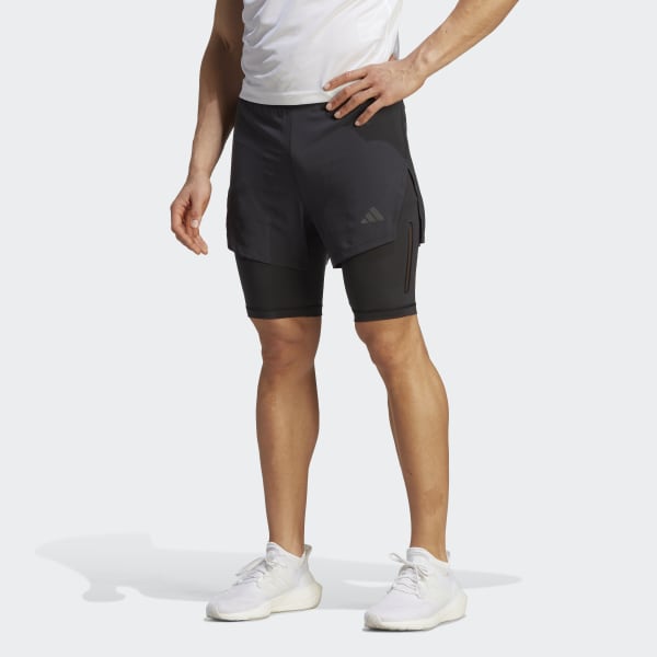 Adidas 2 in 1 running shorts mens deals
