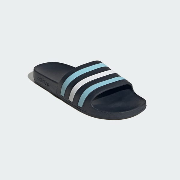 Blue Adilette Aqua Slides
