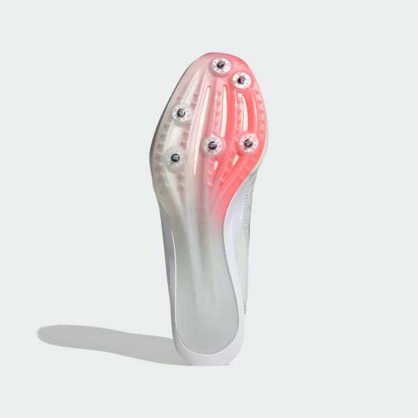 White Adizero Finesse Running Shoes