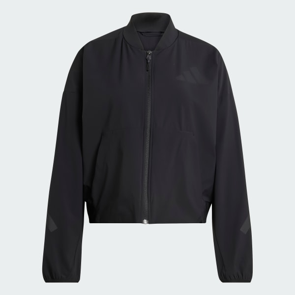ADIDAS Z.N.E. WOVEN BOMBER - Black | Free Shipping with adiClub