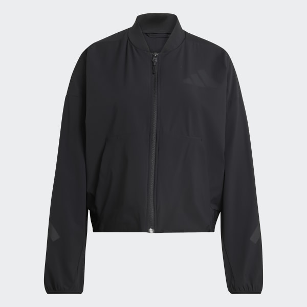 ADIDAS Z.N.E. WOVEN BOMBER - Black | Free Shipping with adiClub