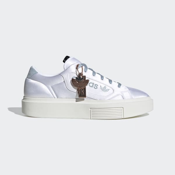 adidas sleek super shoes cloud white