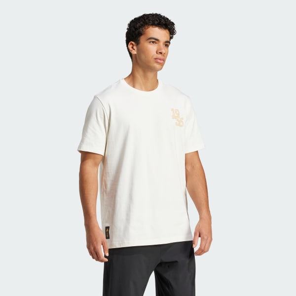 White Real Madrid Heavy Cotton Tee